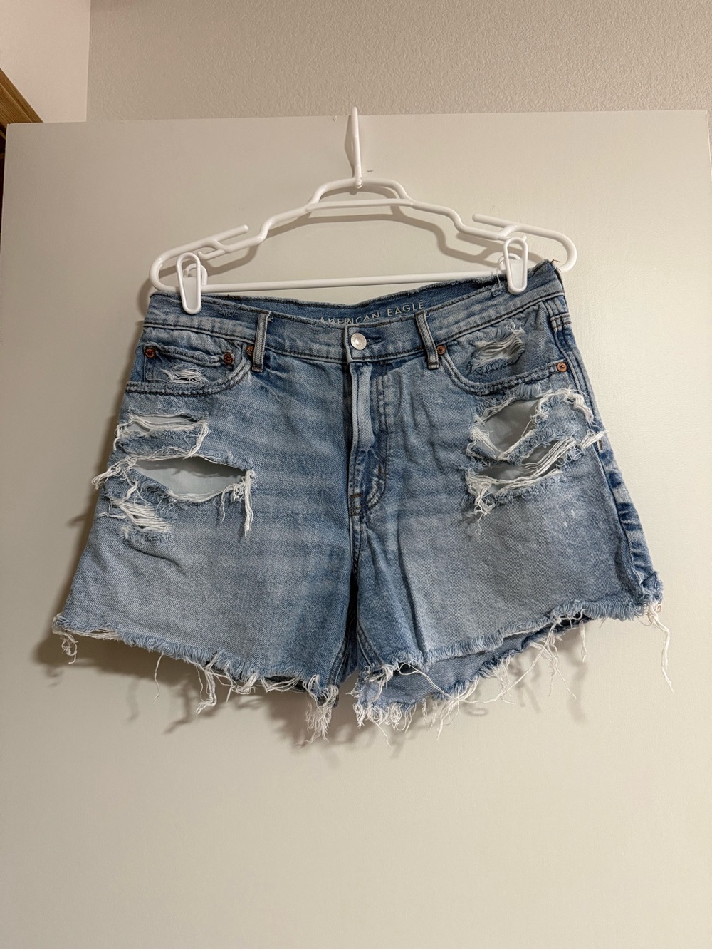 american eagle strigid relaxed short